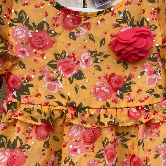 Little Lass Multicolor Dress - Picture 2 of 5